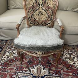 Antique French Carved Chair 