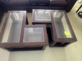 Three Piece Table Set
