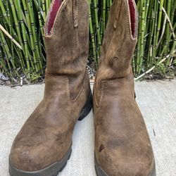 Wolverine Cabor Comp Toe Work Boots, Sz 11EW