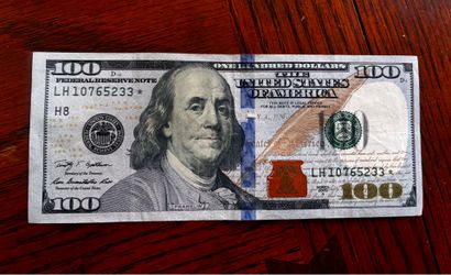 $100* note