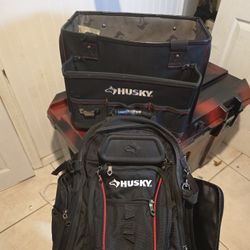Husky Tool Bag And Backpack