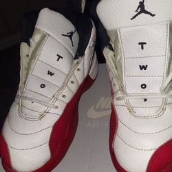 Jordan 12 Cherry 🍒 Red Size 12c (ps) Kids