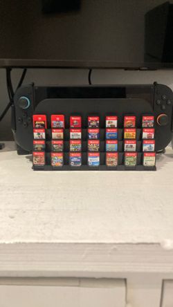 Nentendo switch 2 game cartridge holder dock, 4 slots