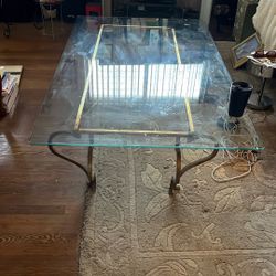 Glass Vintage Table 