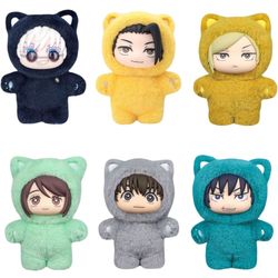 Jujutsu Kaisen Cat Ear Plushie Series Blind Box, 