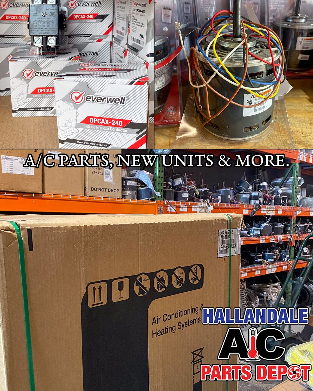 New AC Units — Energy Efficient & Ready to Install ❄️”