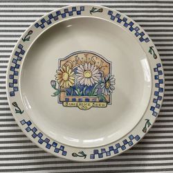 Vintage Gibson Decorative Plate 