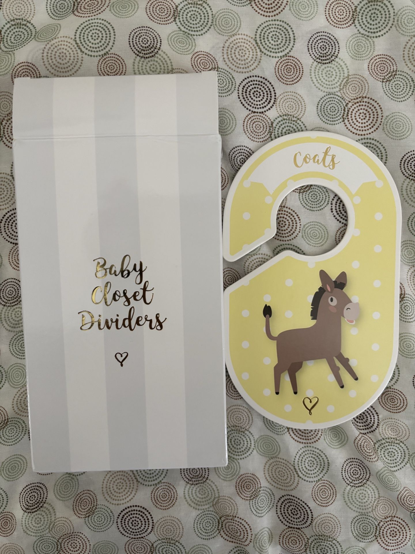 Baby closet dividers