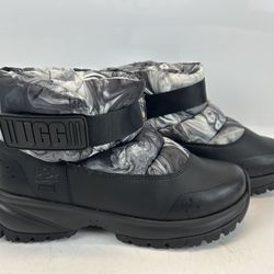 UGG Australia Yose Puff Marble Waterproof Winter Boot Women's US 7.5