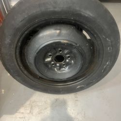 SPARE TIRE /RIM T135/80/R16 