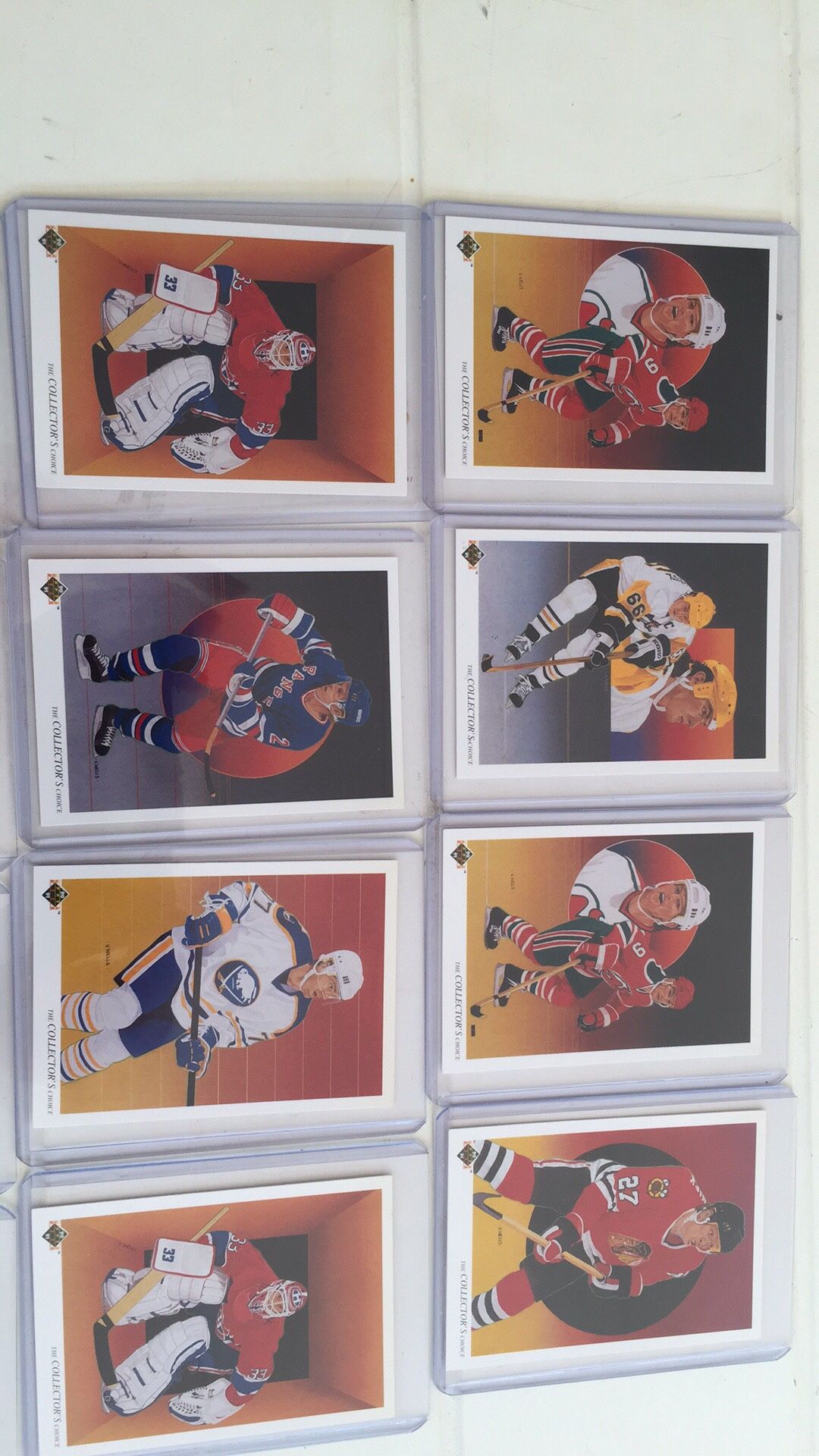 Hockey cards collectors choice