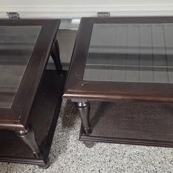 Solid Wood Side Table Set Made By Braxton Culler