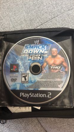 WWE SmackDown! Here Comes the Pain – PlayStation 2 PS2 Disc Only