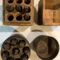 Steel numbers stamps. Unknown 