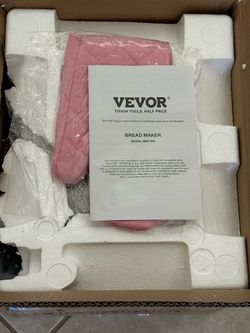 New Vevor Bread Maker 12LB Dough Machine Nonstick Digital Breadmaker