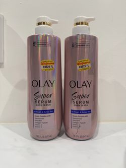 $6 each Olay Super Serum Body Wash