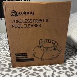 Cordless Robotic Pool Cleaner.