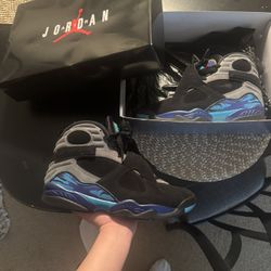 2025 Jordan 8  “Aqua”