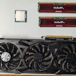 Gaming PC Parts Bundle | GTX 970 Windforce + i5 4690k + 16 GB RAM