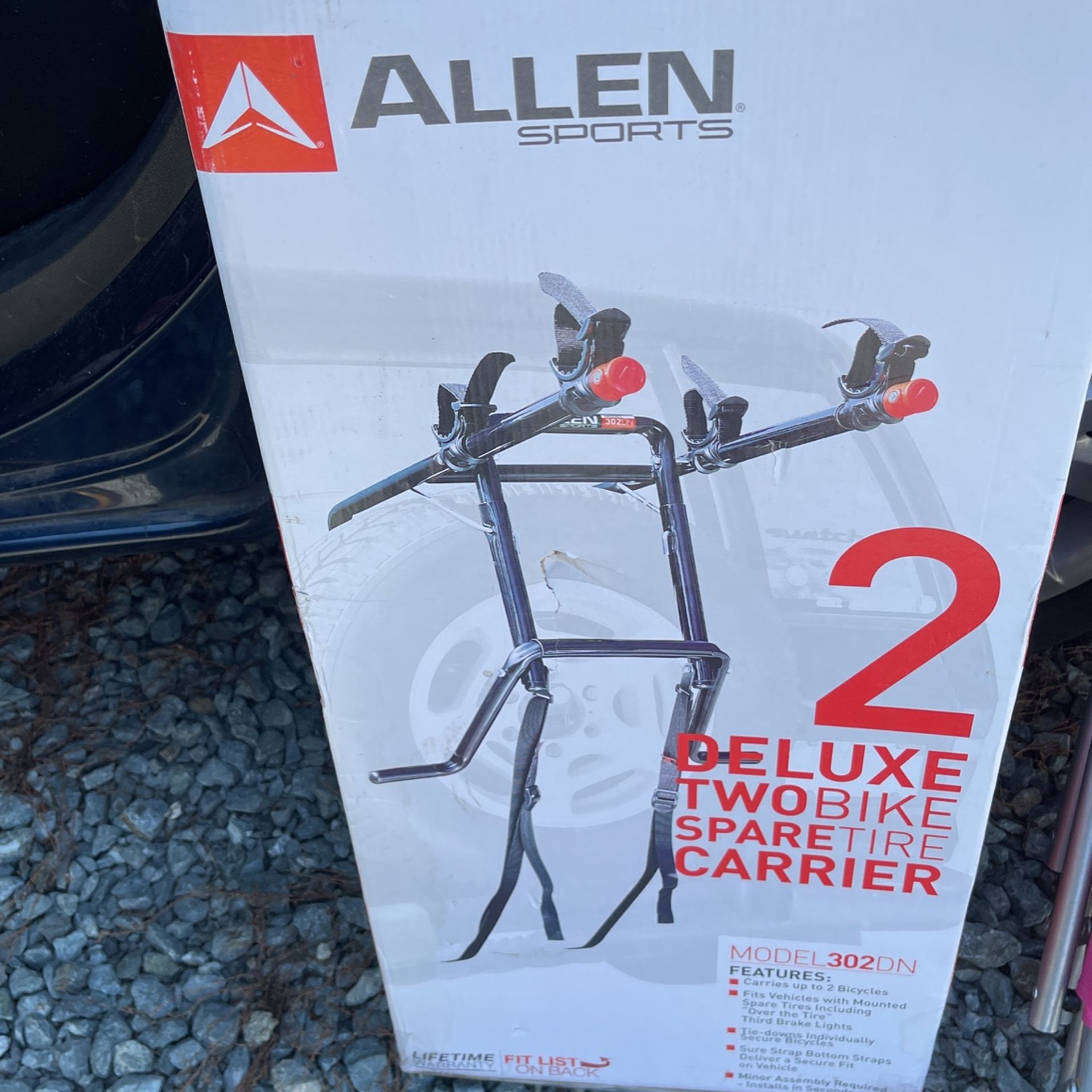 Deluxe Two Bike Sparetire Carrier