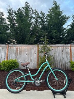 Americano Step-Through Beach Cruiser – 26” Wheels – 21 Speed
