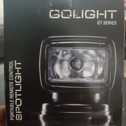 Portable remote controlled spot light