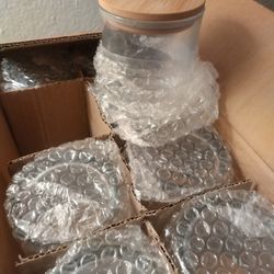 10 -16 oz Clear Candle Jars