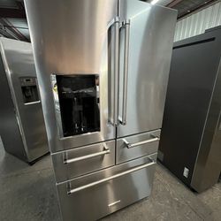 Kitchen Aid 5 Door Refrigerator Like New 