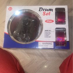 PINK DRUM SET kids 