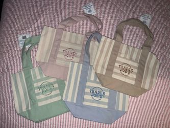 Viral Trader Joe's Mini Striped Tote Bags