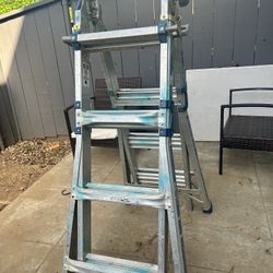Multi Purpose Werner Ladder Rated 375 Lbs