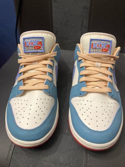 Nike Dunk Low Blue White Red Sneakers