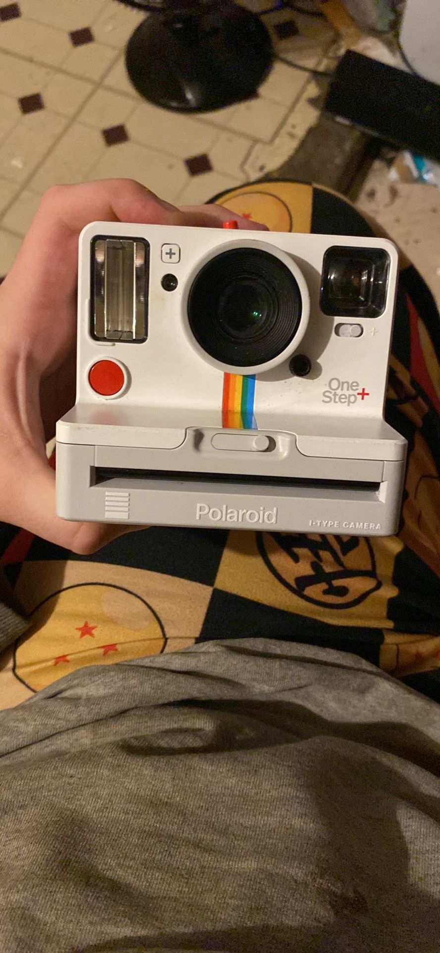 Old Model) Polaroid OneStep+ White (9015) Bluetooth Connected Instant Film Camera