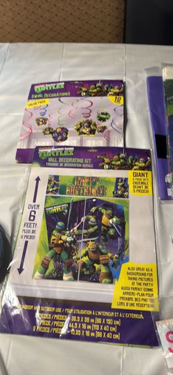 Ninja turtles Party Pack 