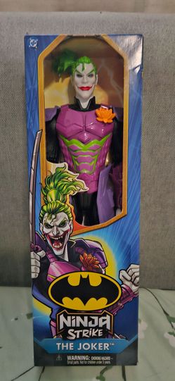 DC Comics Batman Ninja Strike 12" The Joker Collectible Action Figure New Toy