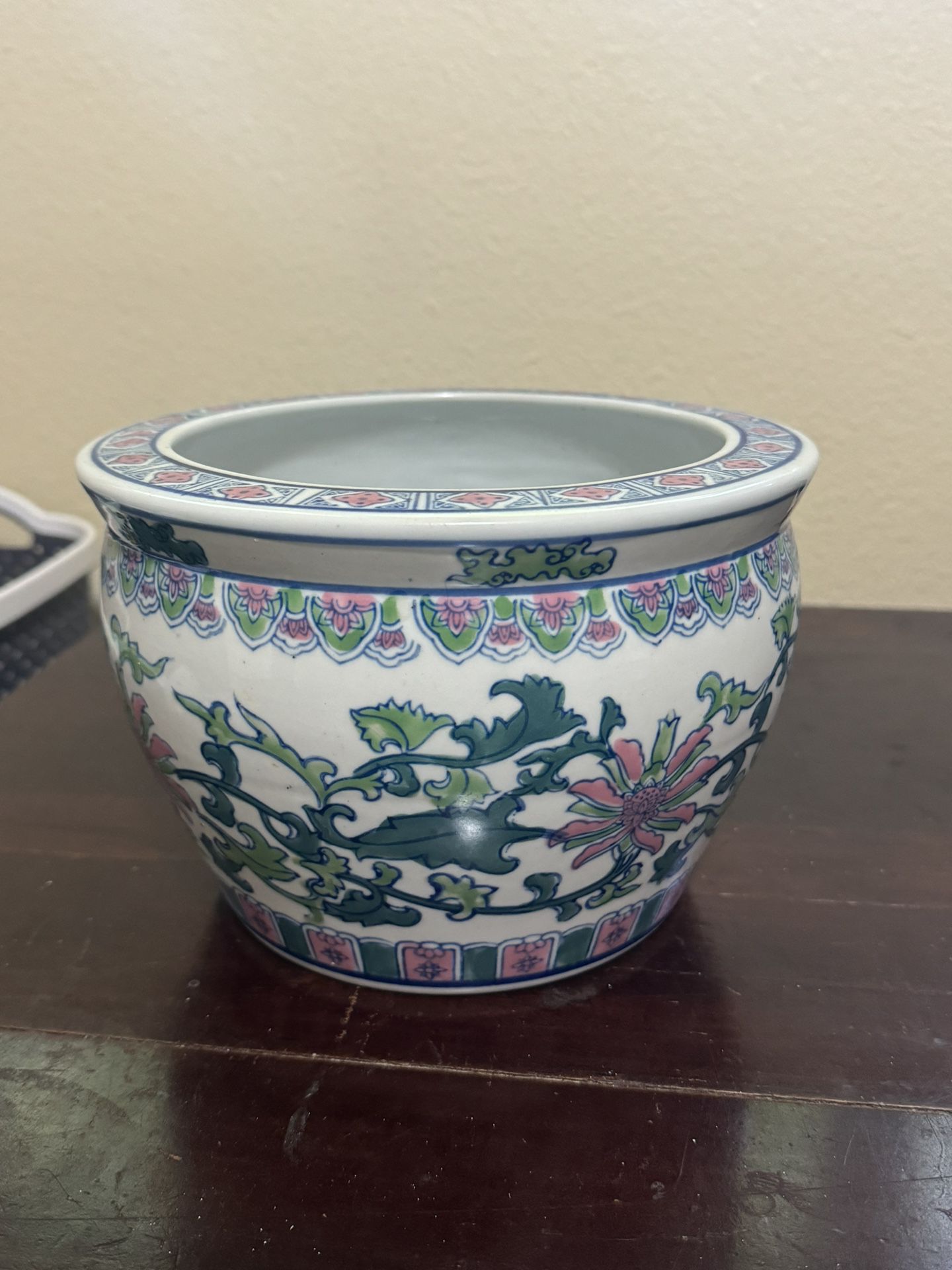 Oriental Style Flower Planter Pot Fish Bowl 