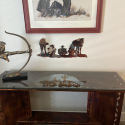 Copper Cowboy Table