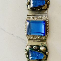Blue Gemstone Bracelet 