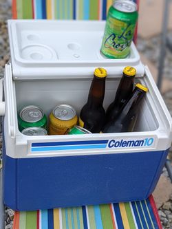 1989 Coleman 10 Flip Lid Cooler