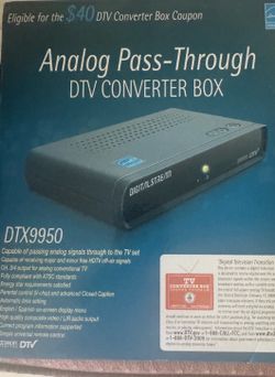 Digital Stream DTv Converter Box
