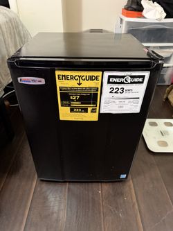 Black MicroFridge 