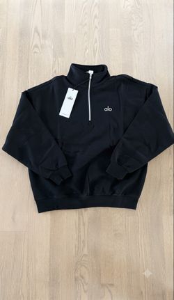 Black alo quarterzip size medium
