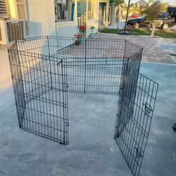 metal for dog of 8 panel height 36 width 62 Thumbnail