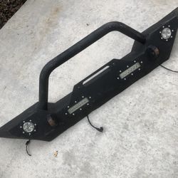 JEEP BUSH BUMPERS !!! FRONT AND BACK !!!