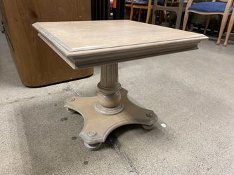 Square Light Wooden Side Table