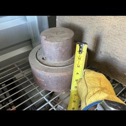 Antique Cast iron pulley or idler wheel