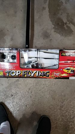 Helicopter with remote