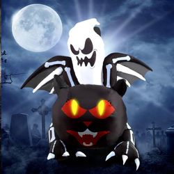 NEW HALLOWEEN BLACK CAT Airblown Inflatable