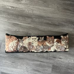 Vintage Cat Pillow