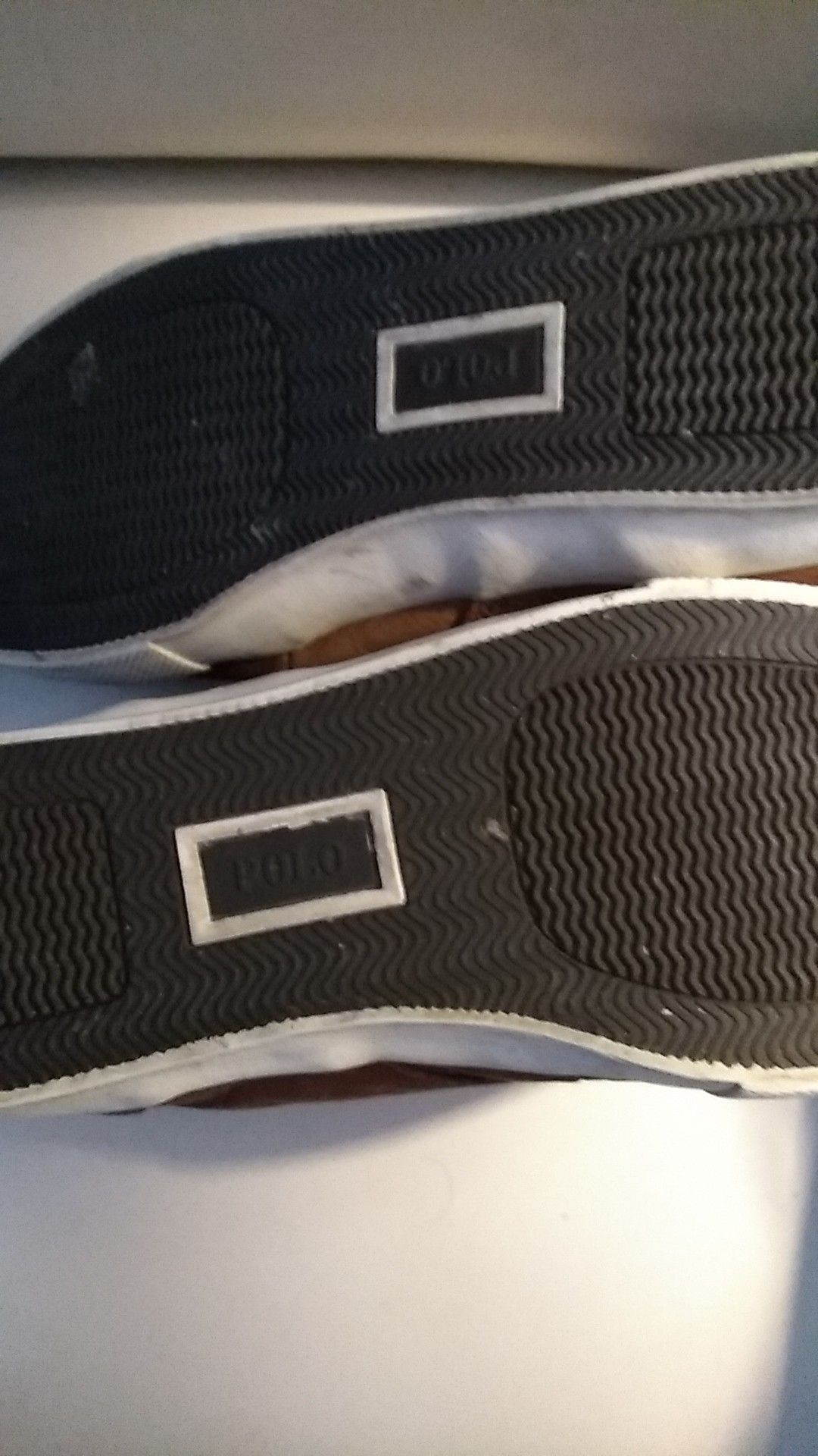 Polo leather high top men's shoes. Size 11